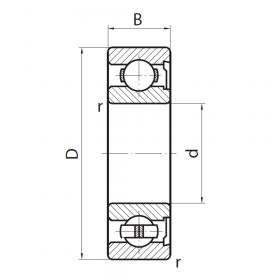 Подшипник 6210 Z (60210)