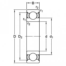 Подшипник 6215 2Z C4