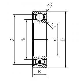 Подшипник 61838 MA