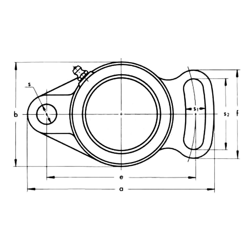 Подшипниковый корпус FA 206 (ASAHI)