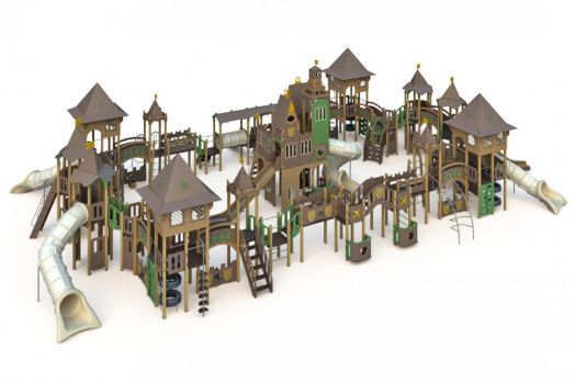 Игровой комплекс детский  "Сказочный Город"