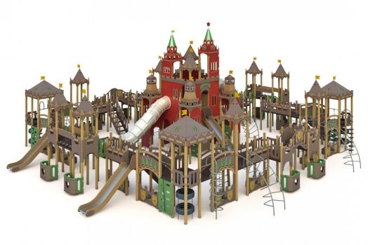 Игровой комплекс детский  "Московский Кремль"