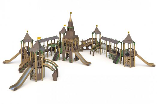 Игровой комплекс детский Хогвартс "Малый Замок"