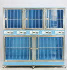 Модуль wikiVET 5 клеток 2 яруса из полипропилена + нержавеющая сталь