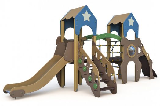 Игровой комплекс детский "Ракета-1"