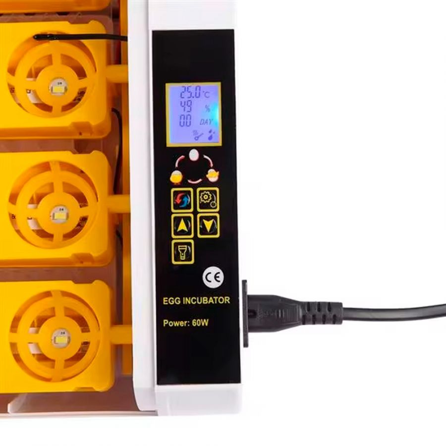 Инкубатор HHD на 24 яйца с овоскопом, автоматический переворот (УЦЕНКА)