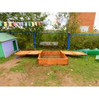 Песочница  Коробка с крышками №17