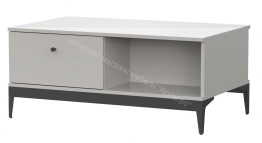 Стол журнальный NORDIC Холодный серый/Дуб Артизан