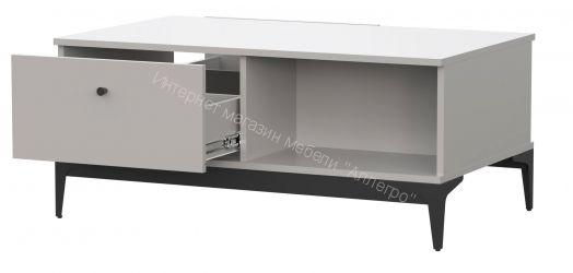 Стол журнальный NORDIC Холодный серый/Дуб Артизан