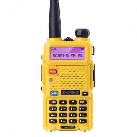 Рация Baofeng UV-5R 5W желтый