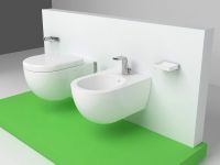 Подвесной унитаз Flaminia App Wall Hung WC AP118G схема 3