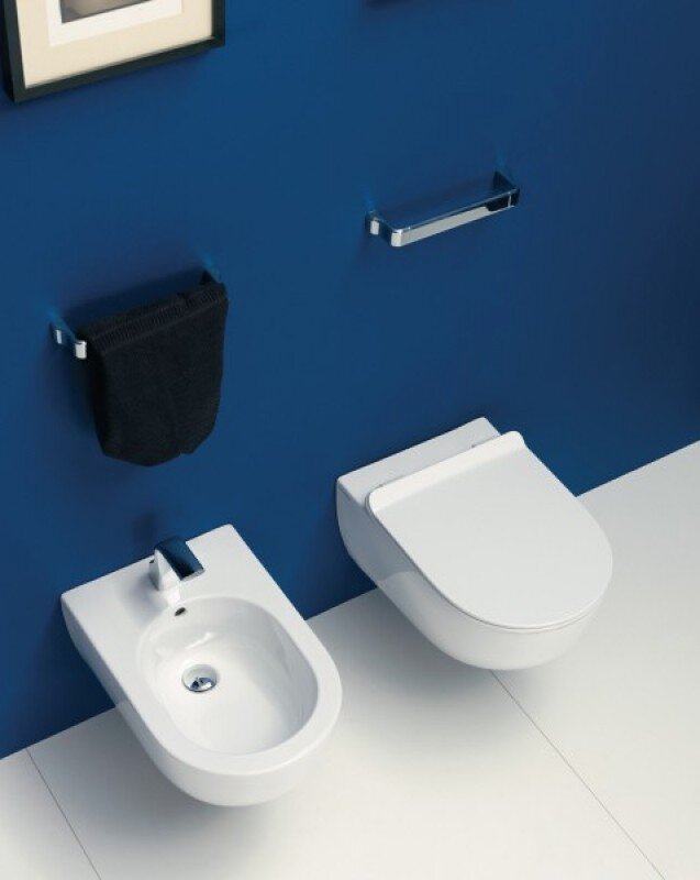 Подвесной унитаз Flaminia App Wall Hung WC AP118G ФОТО