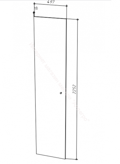 Шкаф НОРДИК К-6 3000 Холодный серый