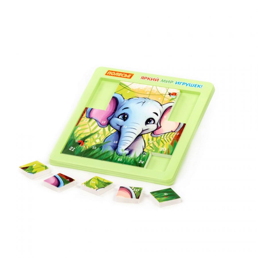 Набор игровой настольный "Слоник" (25 элементов) (в пакете)