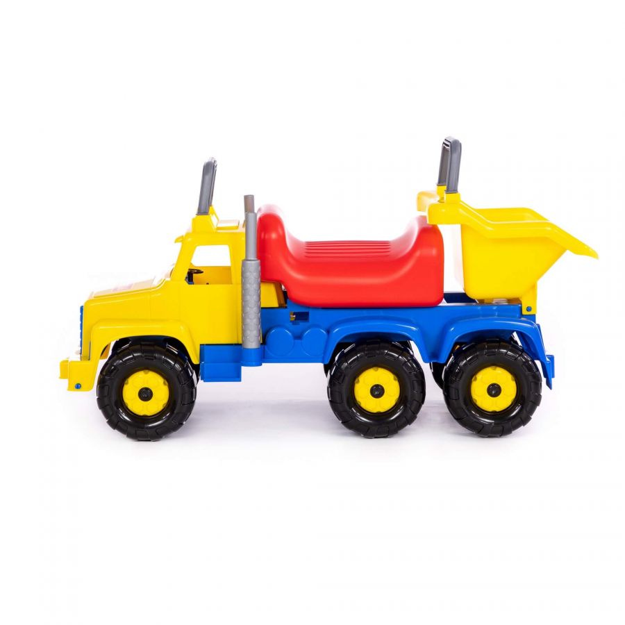 "Супергигант-2", автомобиль-каталка (жёлто-красный)