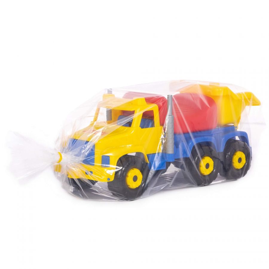 "Супергигант-2", автомобиль-каталка (жёлто-красный)