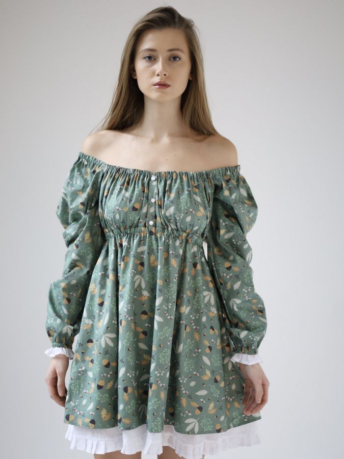 Платье Babydoll Limited желуди