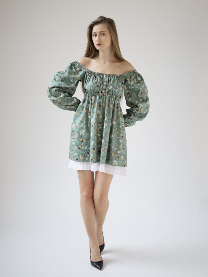 Платье Babydoll Limited желуди