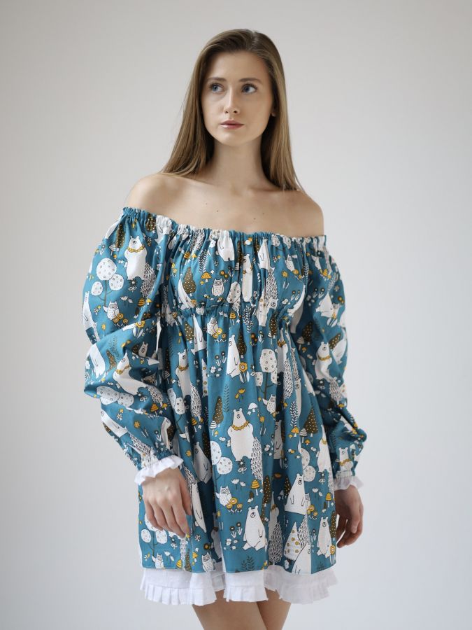 Платье Babydoll Limited медведи