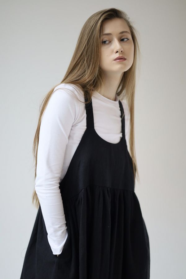 Лонгслив белый