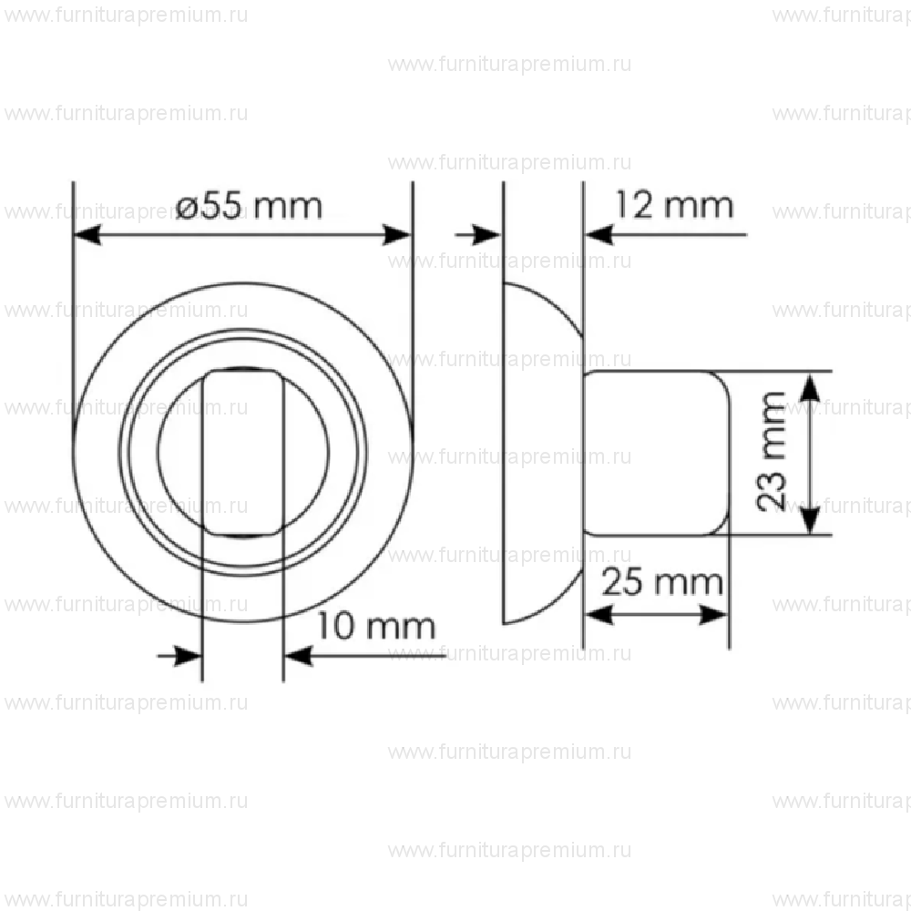 Сантехнический фиксатор Morelli MH-WC