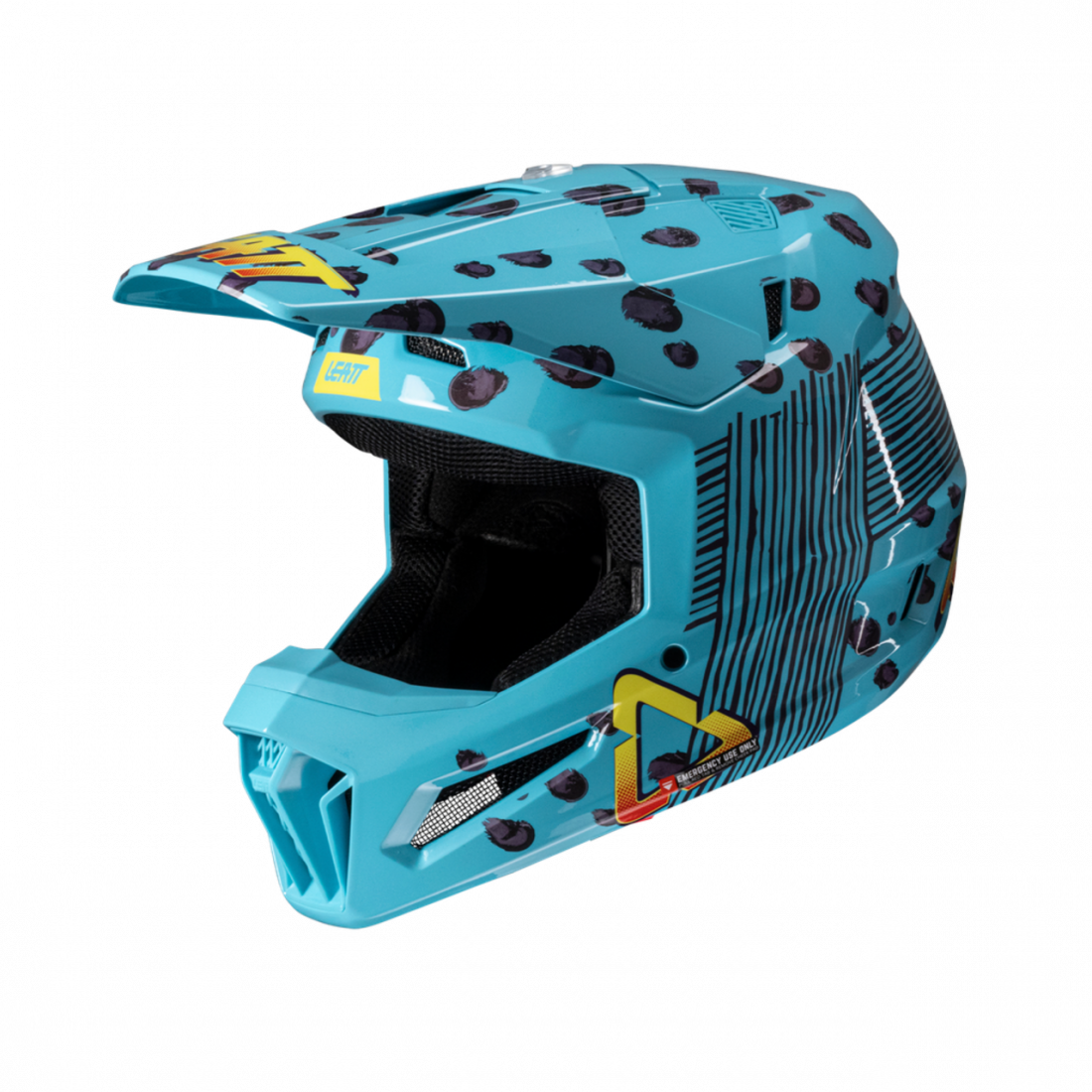 Мотошлем подростковый Leatt Moto 3.5 Helmet Kit Cheetah