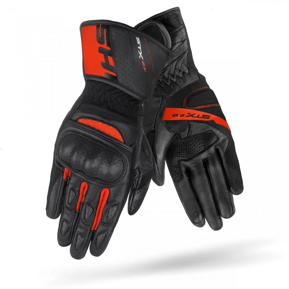 Мотоперчатки SHIMA STX 2.0 BLACK/RED