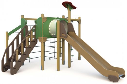 Спортивный комплекс СП-1.157 для детской площадки