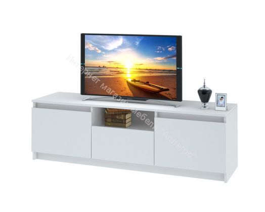Тумба ТВ Ларго Белый