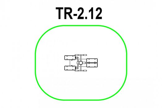 Тренажер уличный «Степпер-Маятник» ТР-2.12