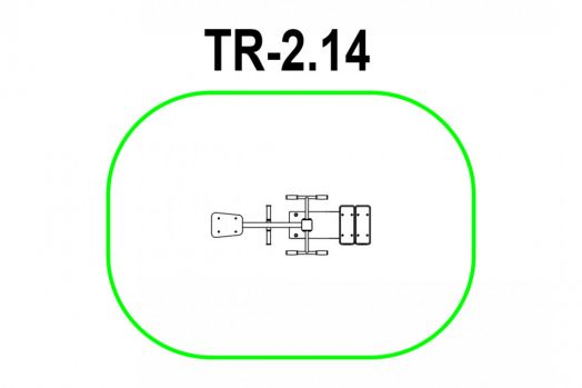 Тренажер уличный «Твистер-Вело» ТР-2.14