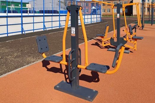 Тренажер уличный двойной «Тандем - Жим ногами» ТР-2.05