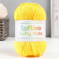 Пряжа 100% акрил "Softy Kids" 90м ±5м 50 гр цвет 04 цыплёнок 5443675