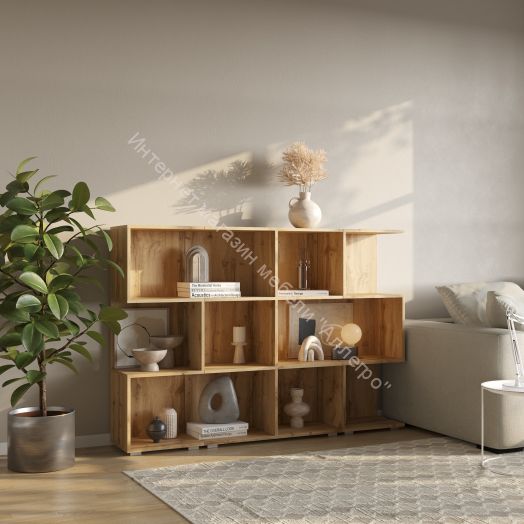 Комплект стеллажей СТ-1 СТ-2 QUANT Дуб Вотан