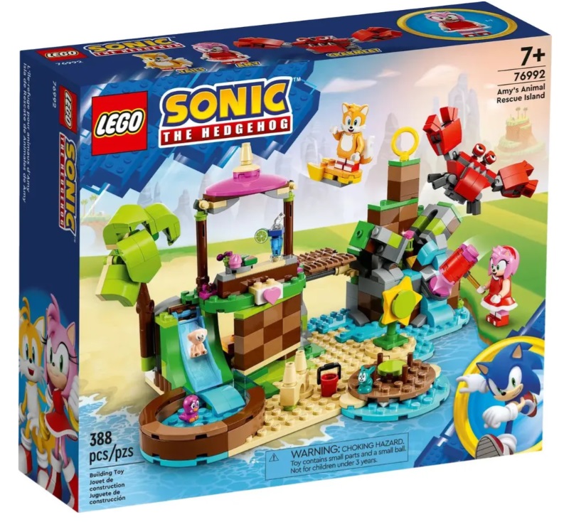 Конструктор LEGO Sonic the Hedgehog 76992 Конструктор Остров спасения животных Эми