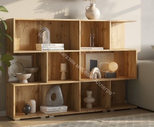 Комплект стеллажей СТ-1 СТ-2 QUANT Дуб Вотан