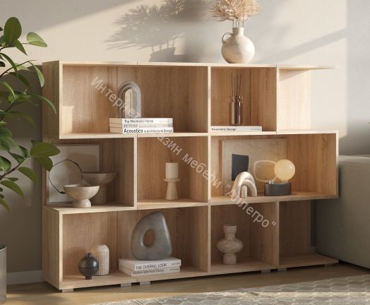 Комплект стеллажей СТ-1 СТ-2 QUANT Дуб Сонома