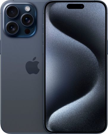 Смартфон Apple iPhone 15 Pro Max 1 TB, Dual: nano SIM + eSIM, синий EU