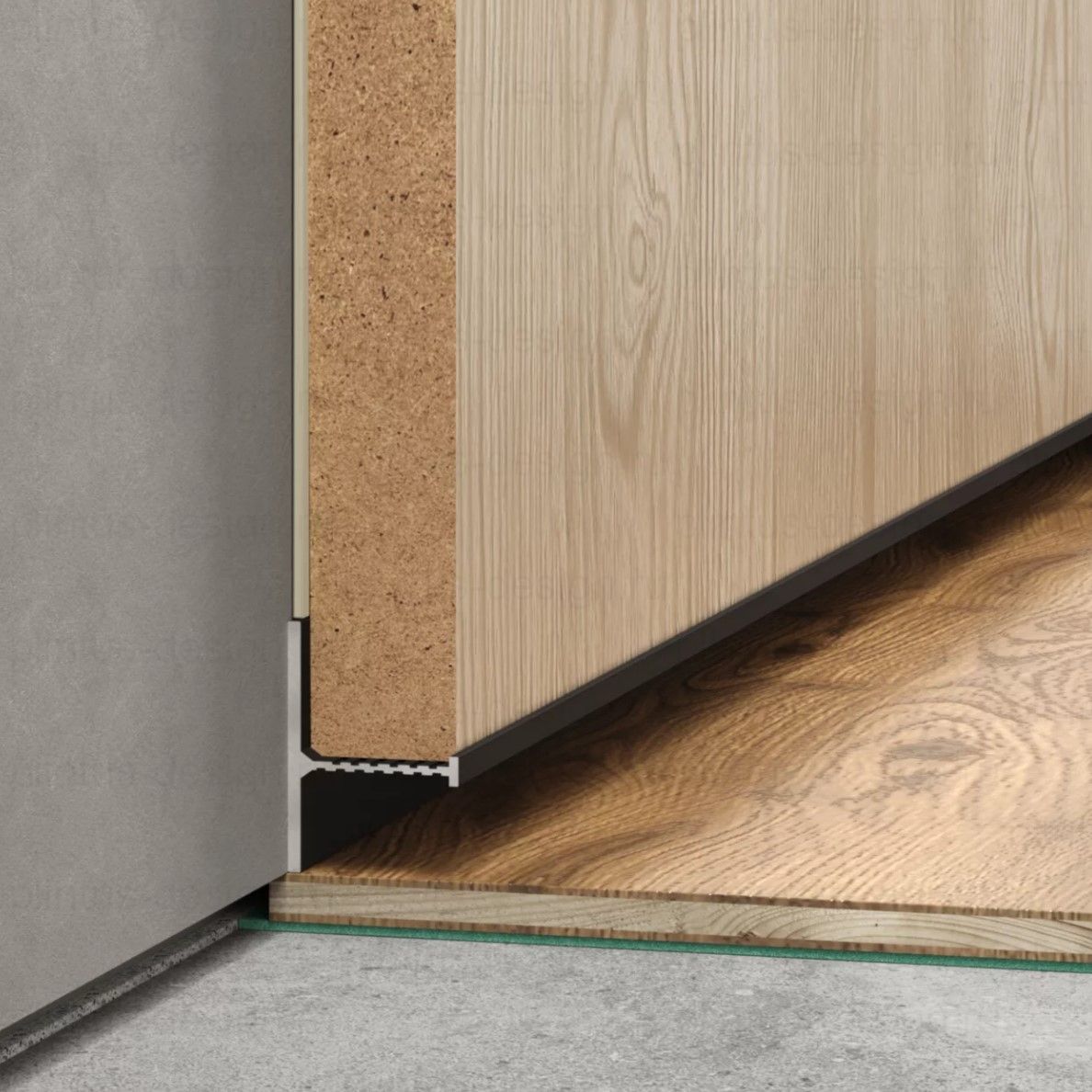 Laconistiq Reverse 2.0 теневой плинтус Золото