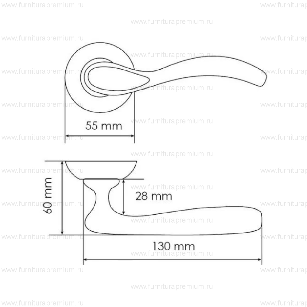 Ручка Morelli Catherine MH-36-CLP
