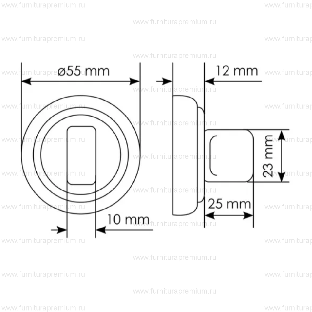 Сантехнический фиксатор Morelli MH-WC-CLASSIC