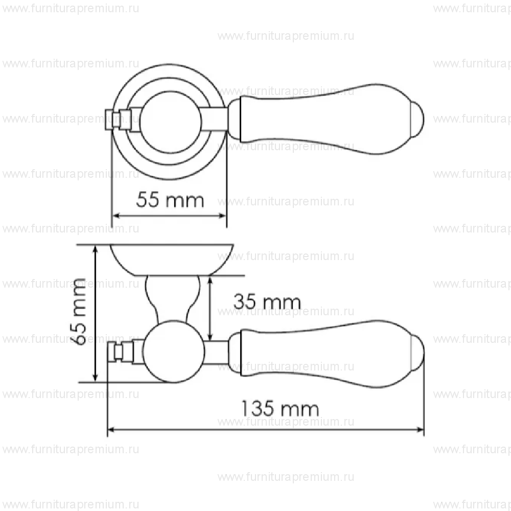 Ручка Morelli Mart MH-42-Classic