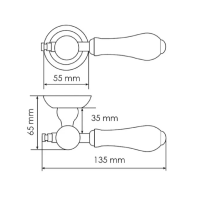 Ручка Morelli Mart MH-42-Classic схема