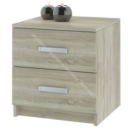 Комод 420 с 2-мя ящиками ЛОФТ Дуб Сонома