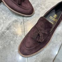 Мужские лоферы Brunello Cucinelli с кисточками