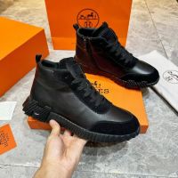 Мужские зимние ботинки Hermes (46 - 48)