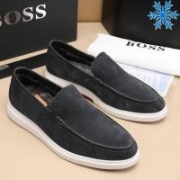 Мужские лоферы Hugo Boss зимние