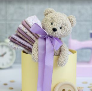 Набор Мишка Барни + выкройка