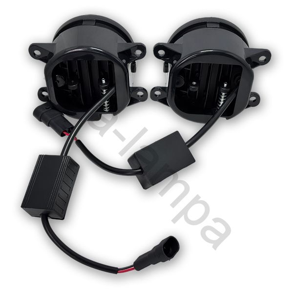 Противотуманные фары в бампер 70 ватт с границей света