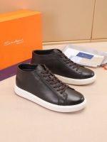 Мужские ботинки Santoni зимние